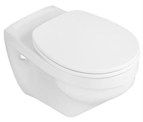 Villeroy & Boch WC Sitz OMNIAclassic weiss alpin Scharniere chrom 88236101