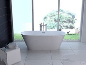 Freistehende Badewanne FLORERO, ! Sonderaktion !